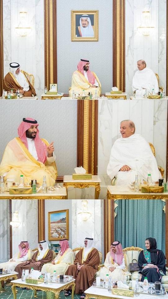 Saudi Crown Prince Mbs Hosts Iftar For Pm Shehbaz In Makkah Mediabeast